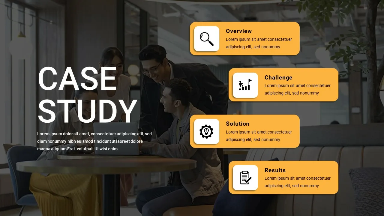 Case Study Slide for Businesses