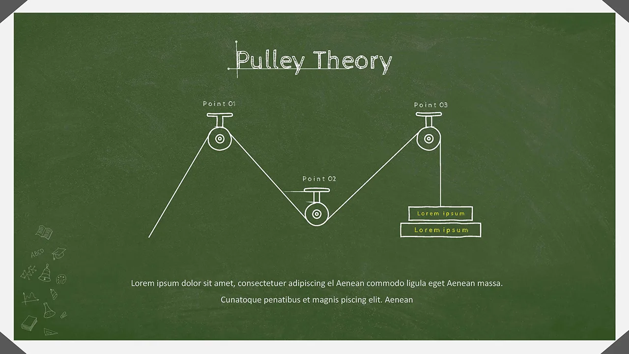 Chalkboard Google Slides Design for Presentation