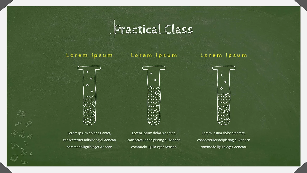 Chalkboard Presentation Template for Google Slides