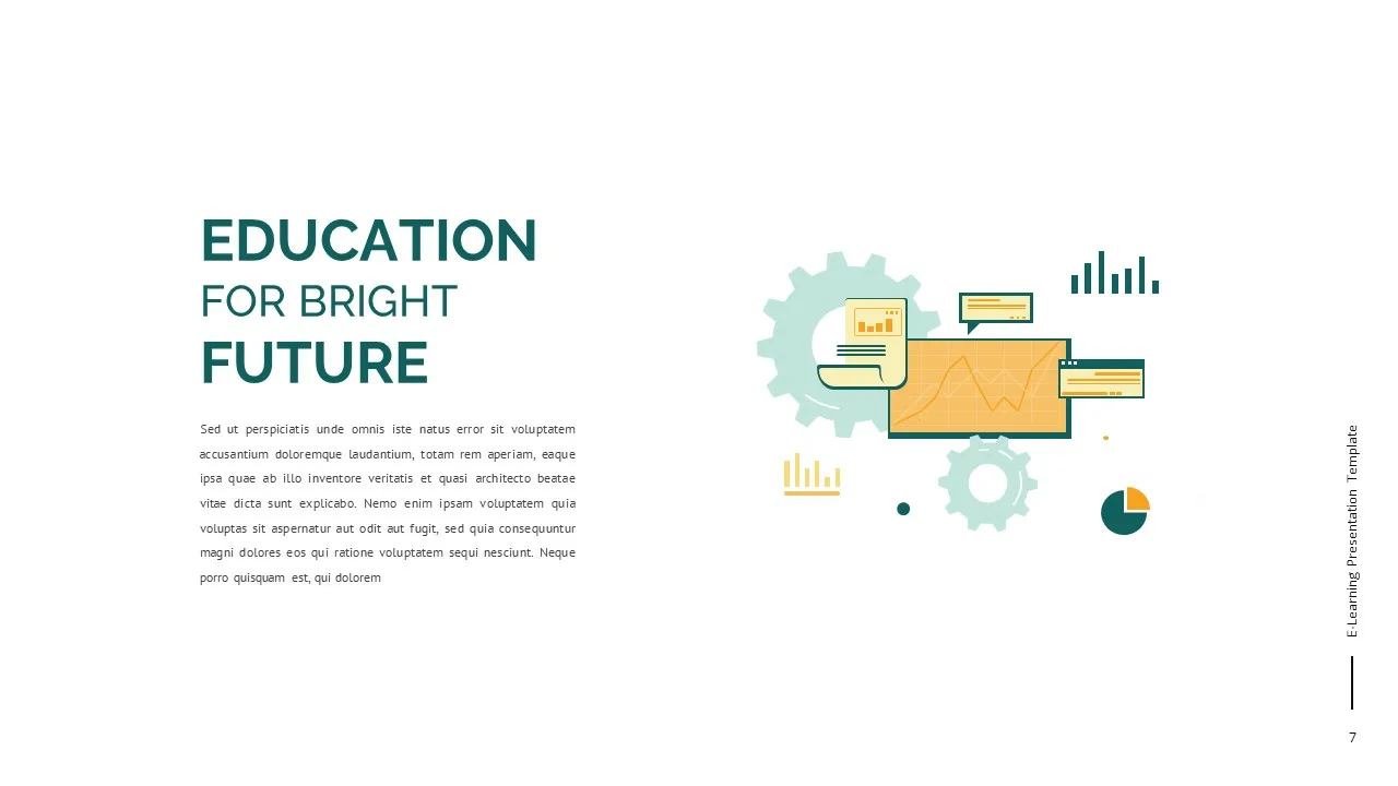 E-Learning Presentation Theme for Google Slides