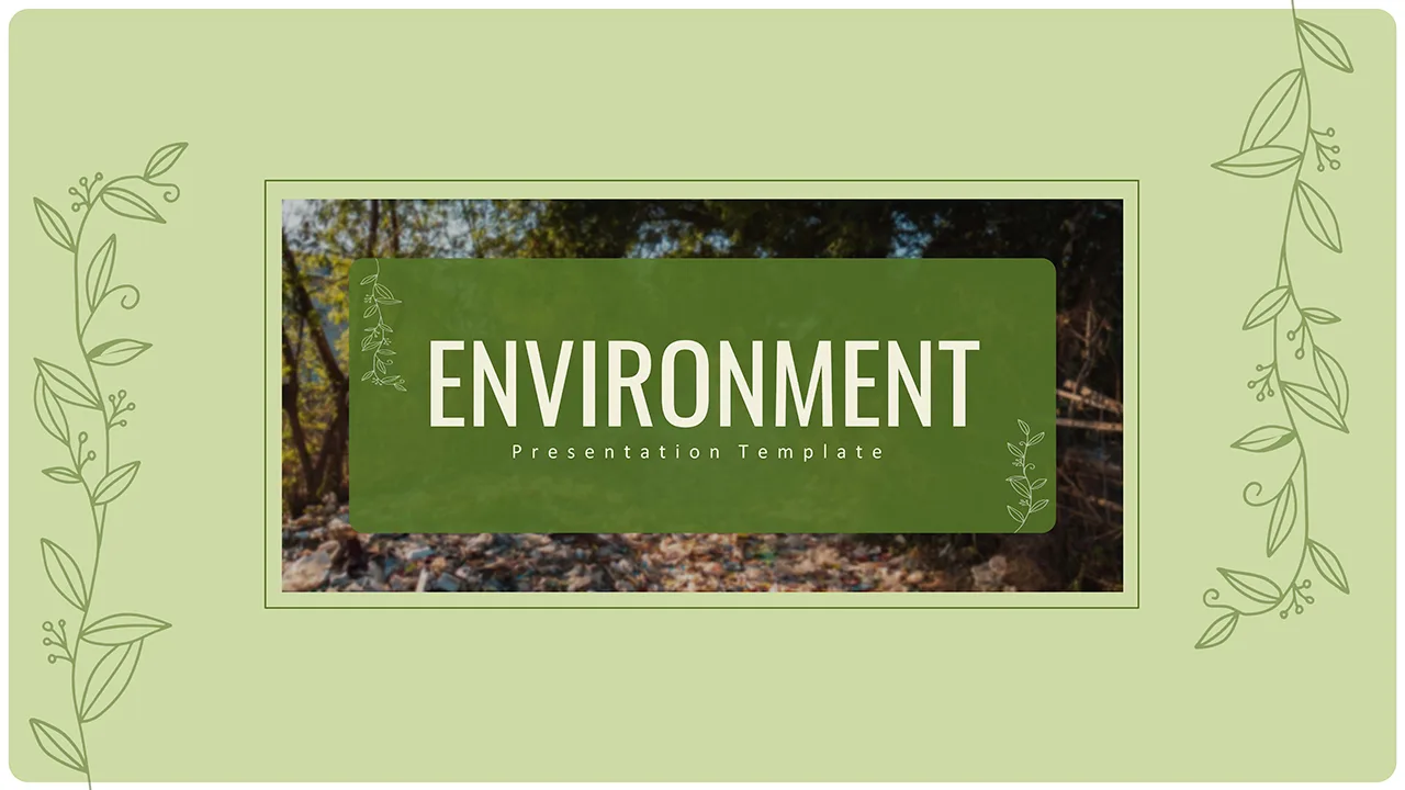 Environment Google Slides Theme Title Slide