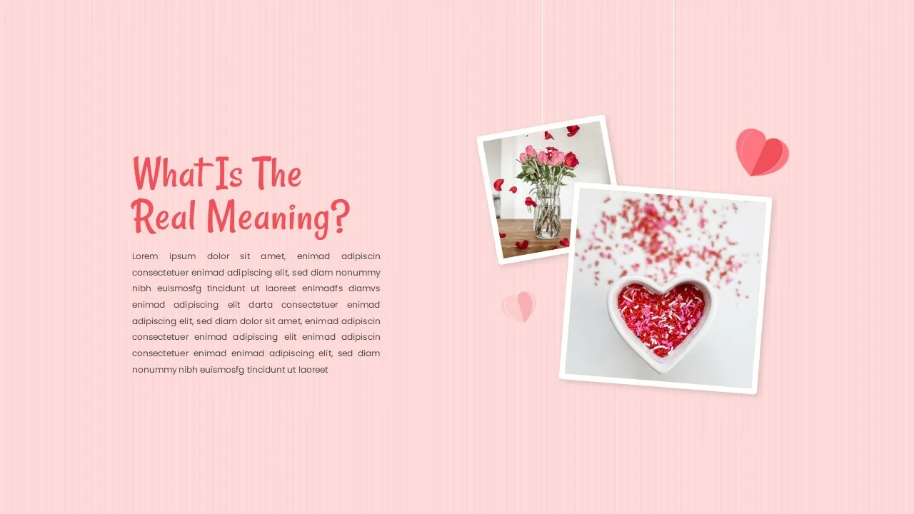 Free Valentine Google Slides Theme with Images