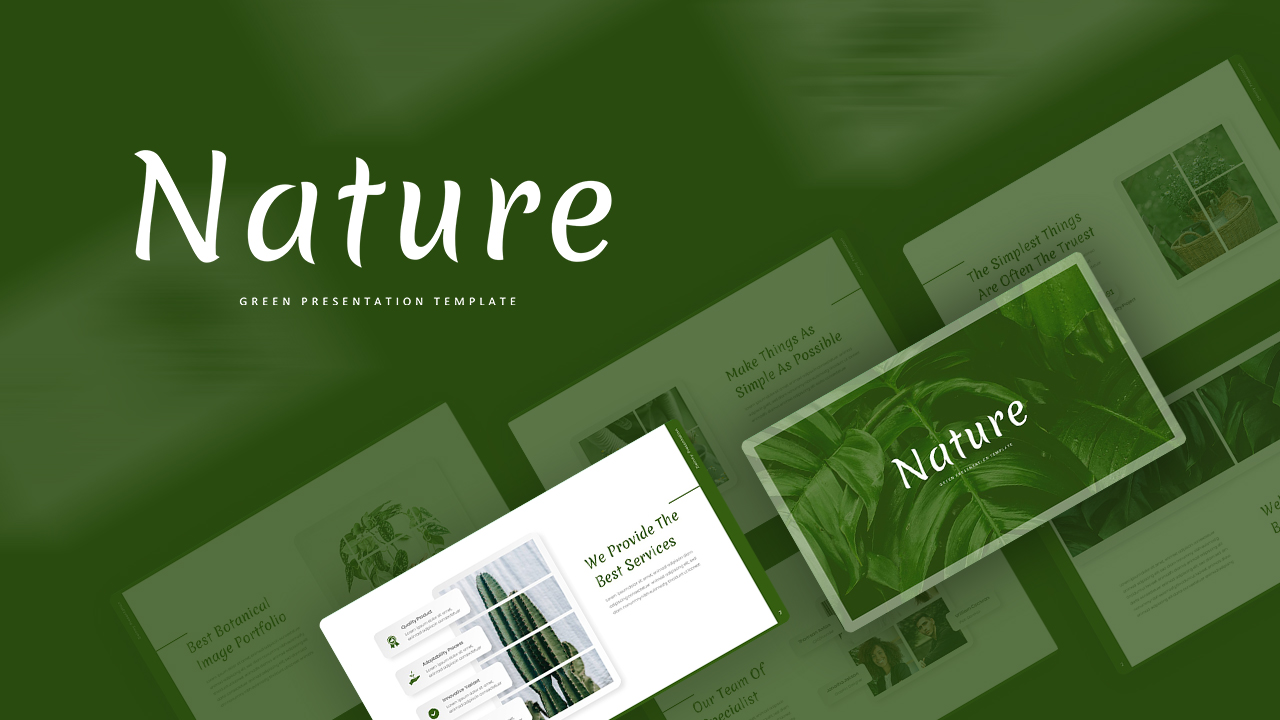 Nature Google Slides Themes Cover Slide