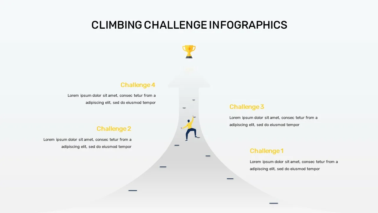 Challenges Slide Template for Google Slides