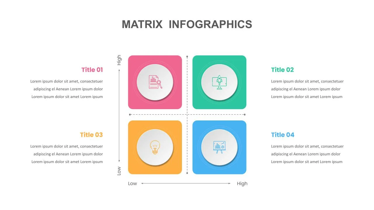 Simple Matrix Slide for Presentation