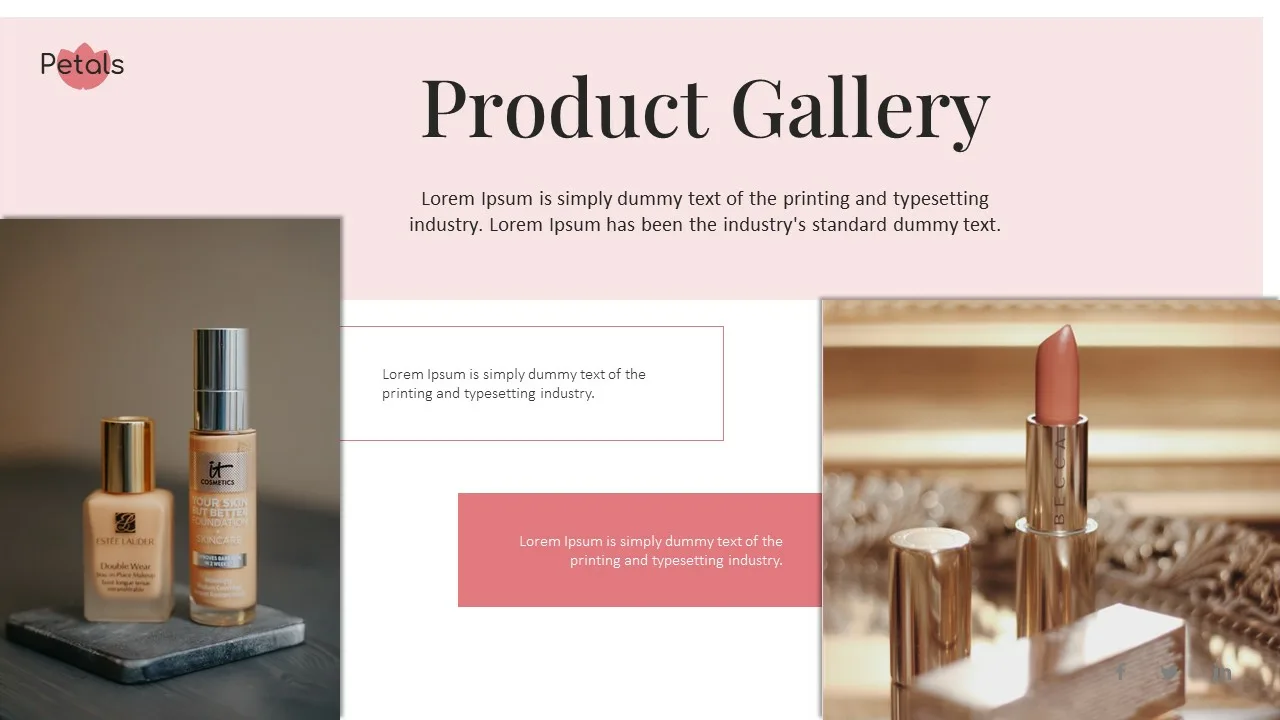 Product Launch Plan Presentation Template Products Gallery Slide