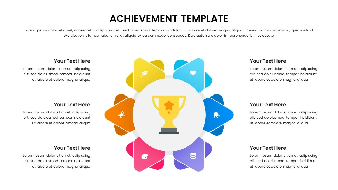 Achievement Slides Presentation Template