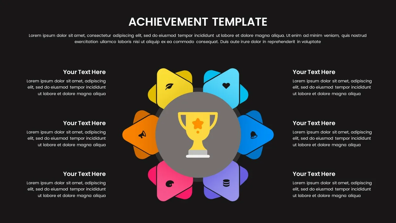 Achievement Templates for Google Slides