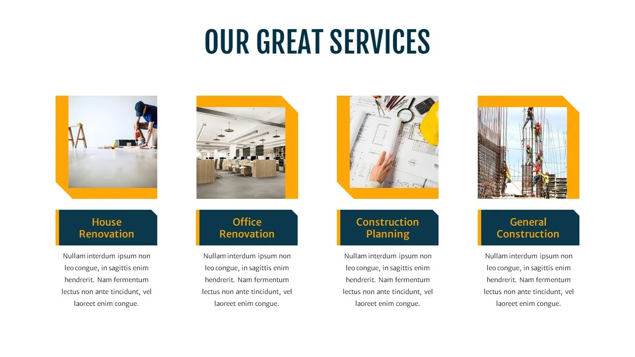 Construction Presentation Template14