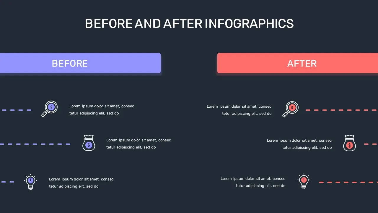 Dark Theme Before and After Template