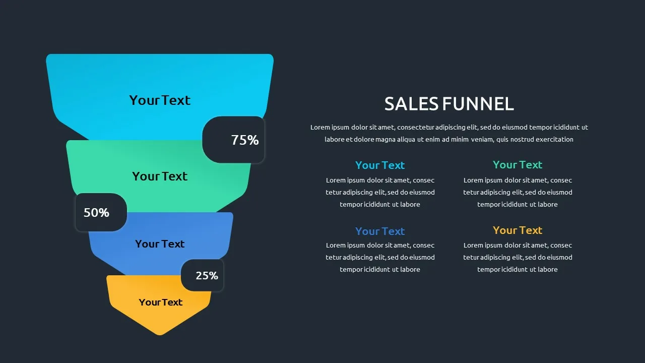 Google Slides Free Funnel Slide Template