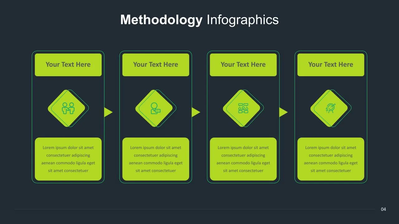 Google Slides Methodology Infographics Slide