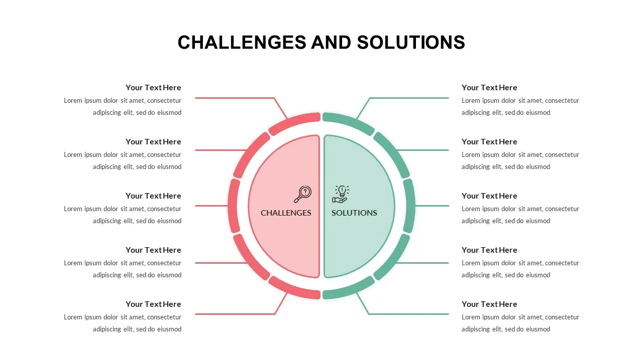 Multi-coloured Challenges and Solutions Slide