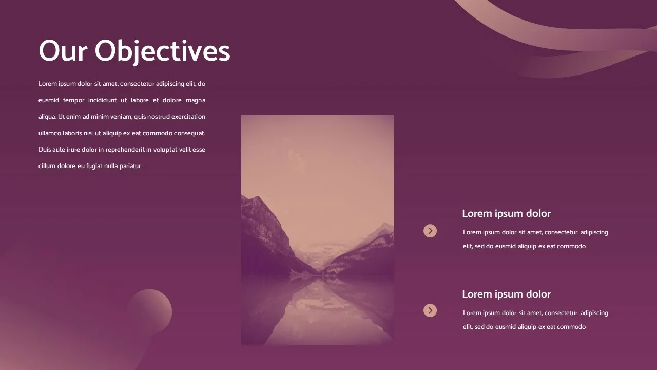 Purple Google Slide Background for Presentation