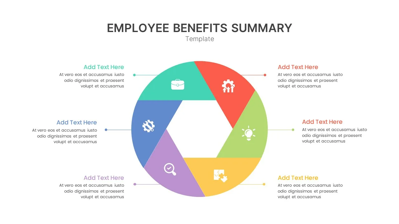 Attractive Employee Benefit Template