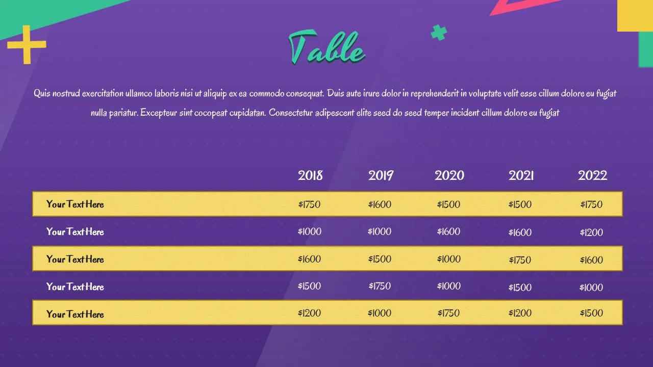 Free 90s Google Slides Theme 04