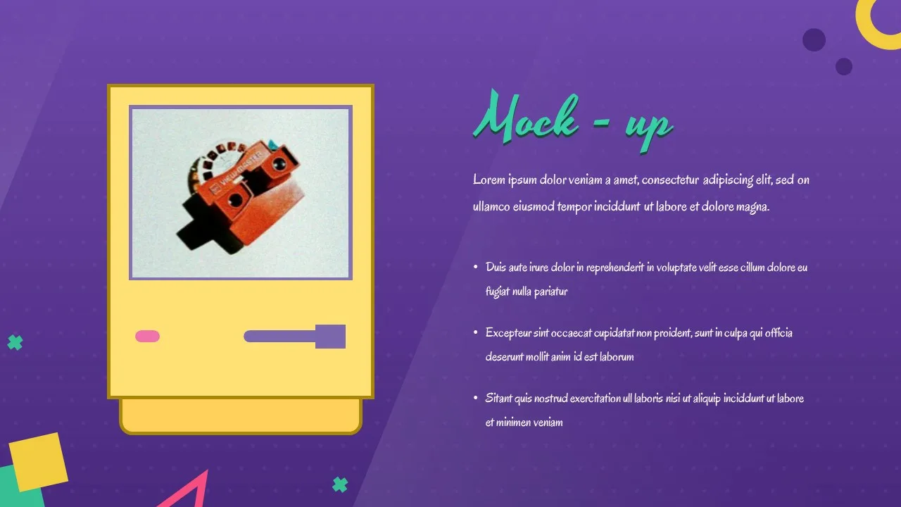 Free 90s Google Slides Theme 08