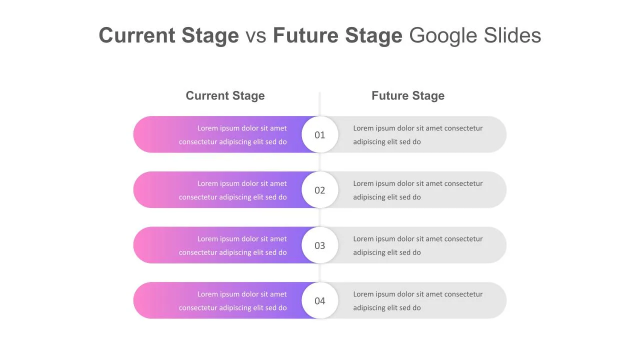 From To Infographic for Google Slides