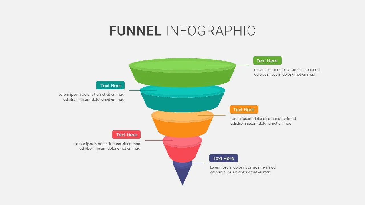 Google Slides Funnel Diagram Template