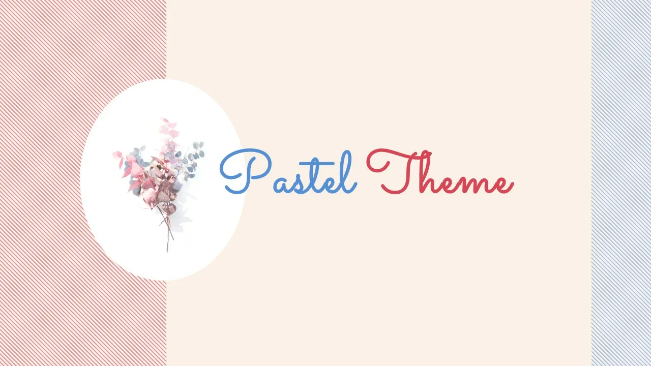 Pastel Google Slides Theme Title Slide