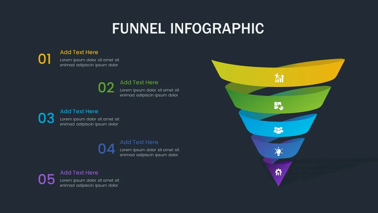 Dark Theme Funnel Template