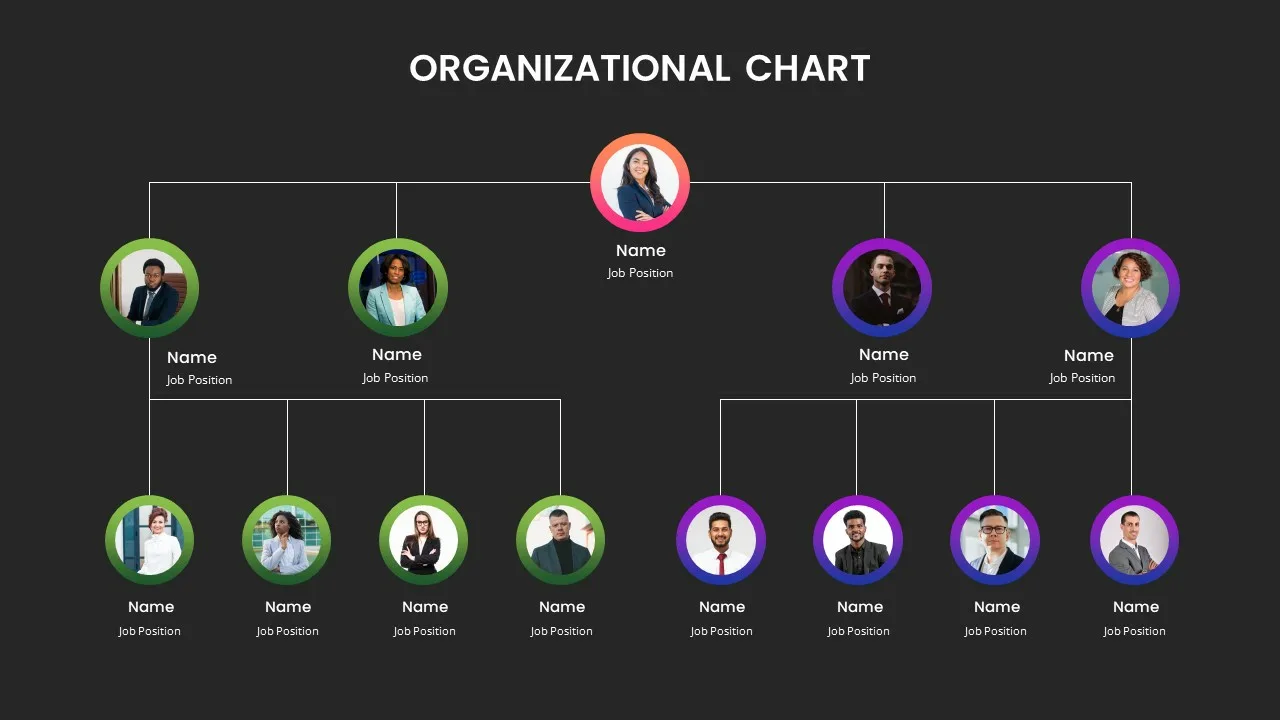 Org Chart Slides Template