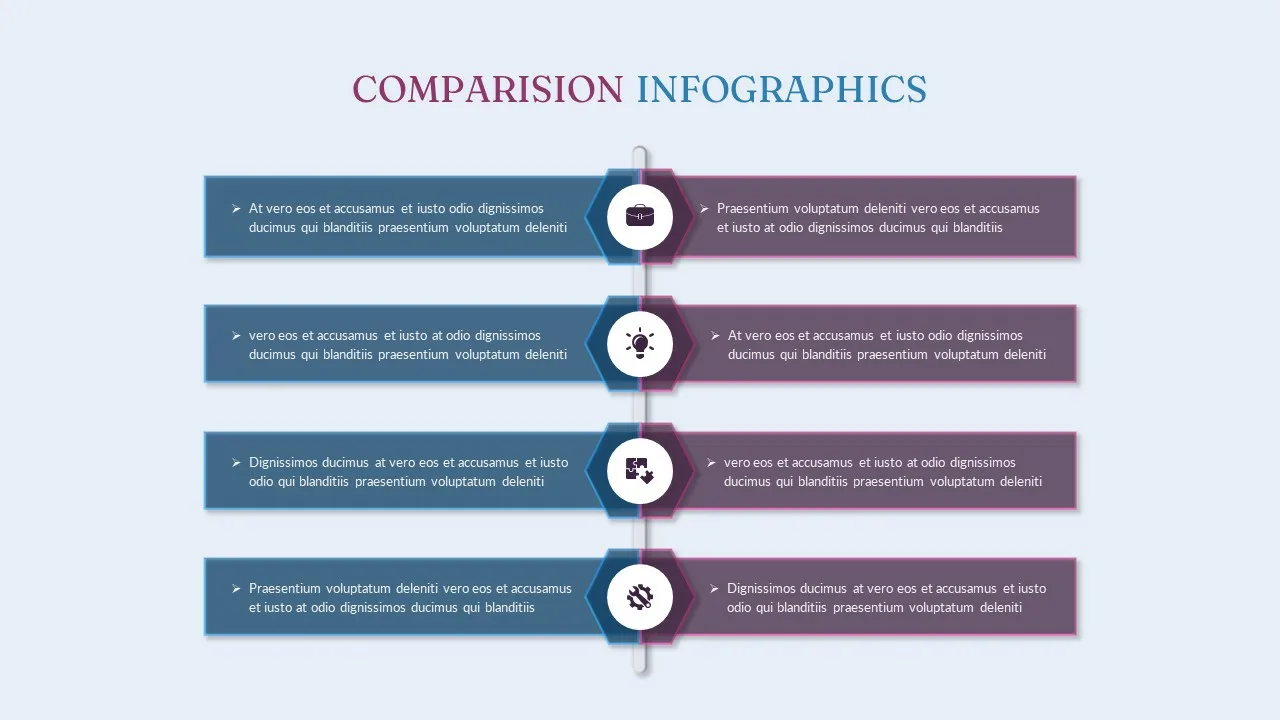 Product Comparison Slide Template