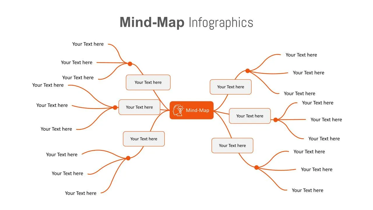 Branched Mind Map Presentation Template