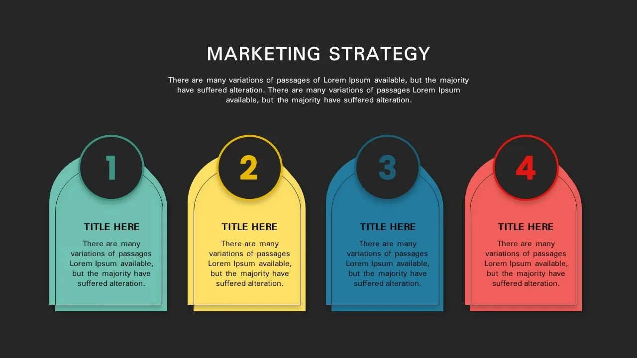 Marketing Strategy Slide Template