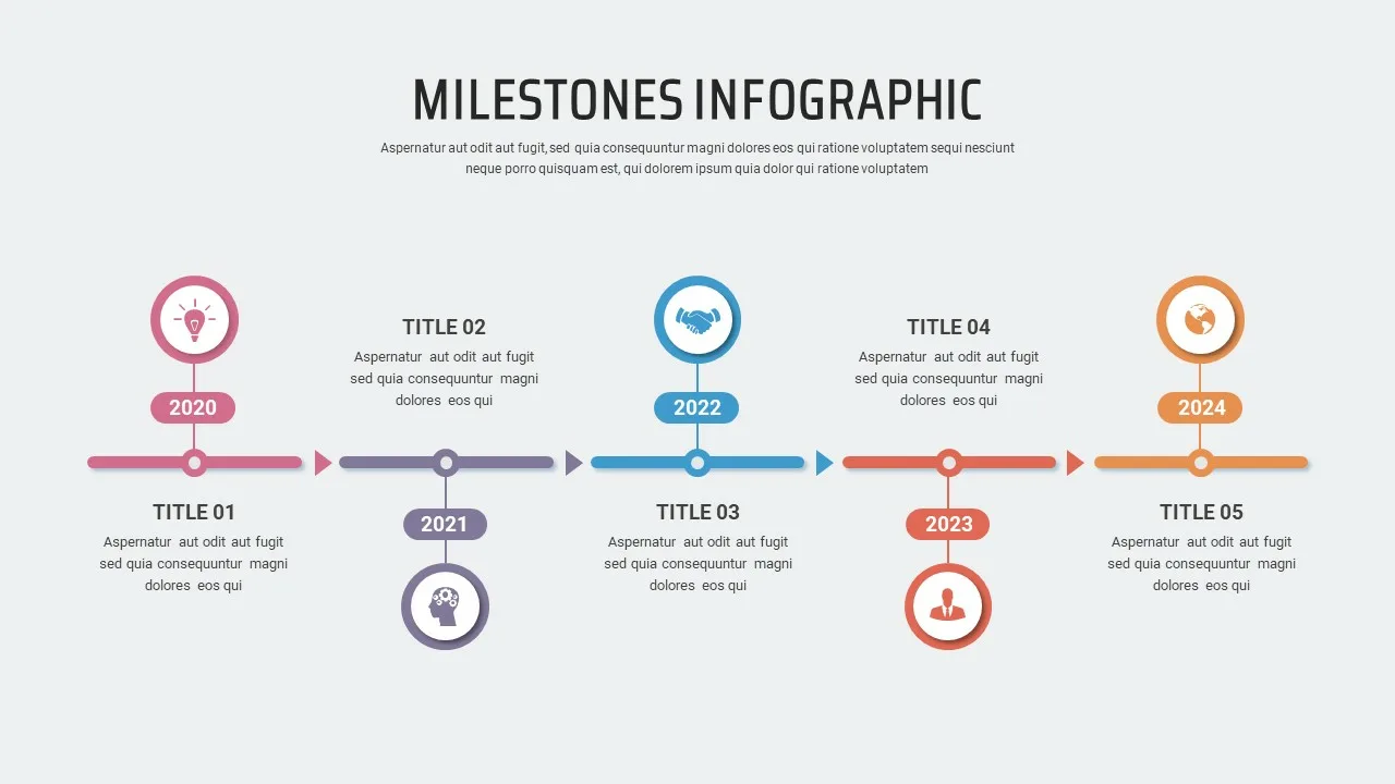 Milestone Slide Presentation Template