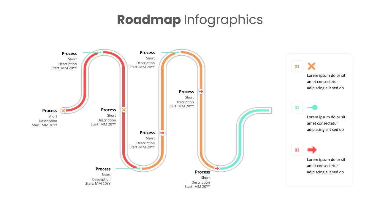 Product Roadmap Slide Template