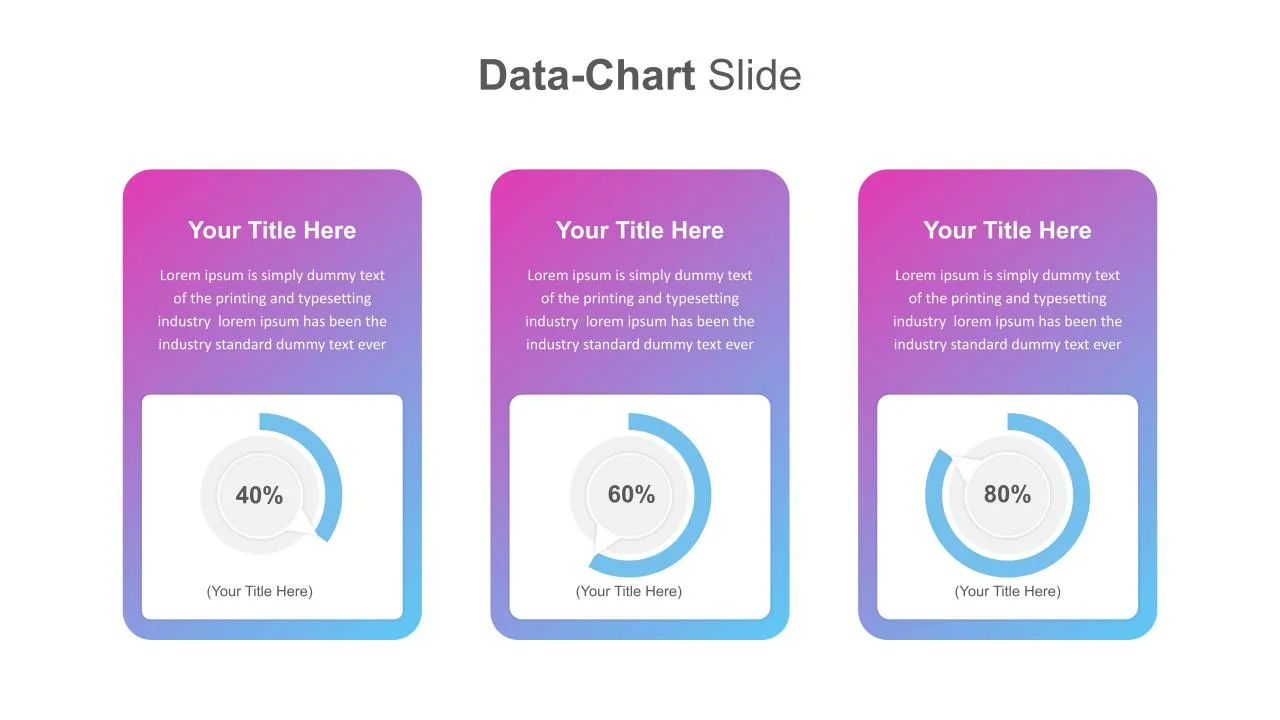 Data & Chart Presentation Templates