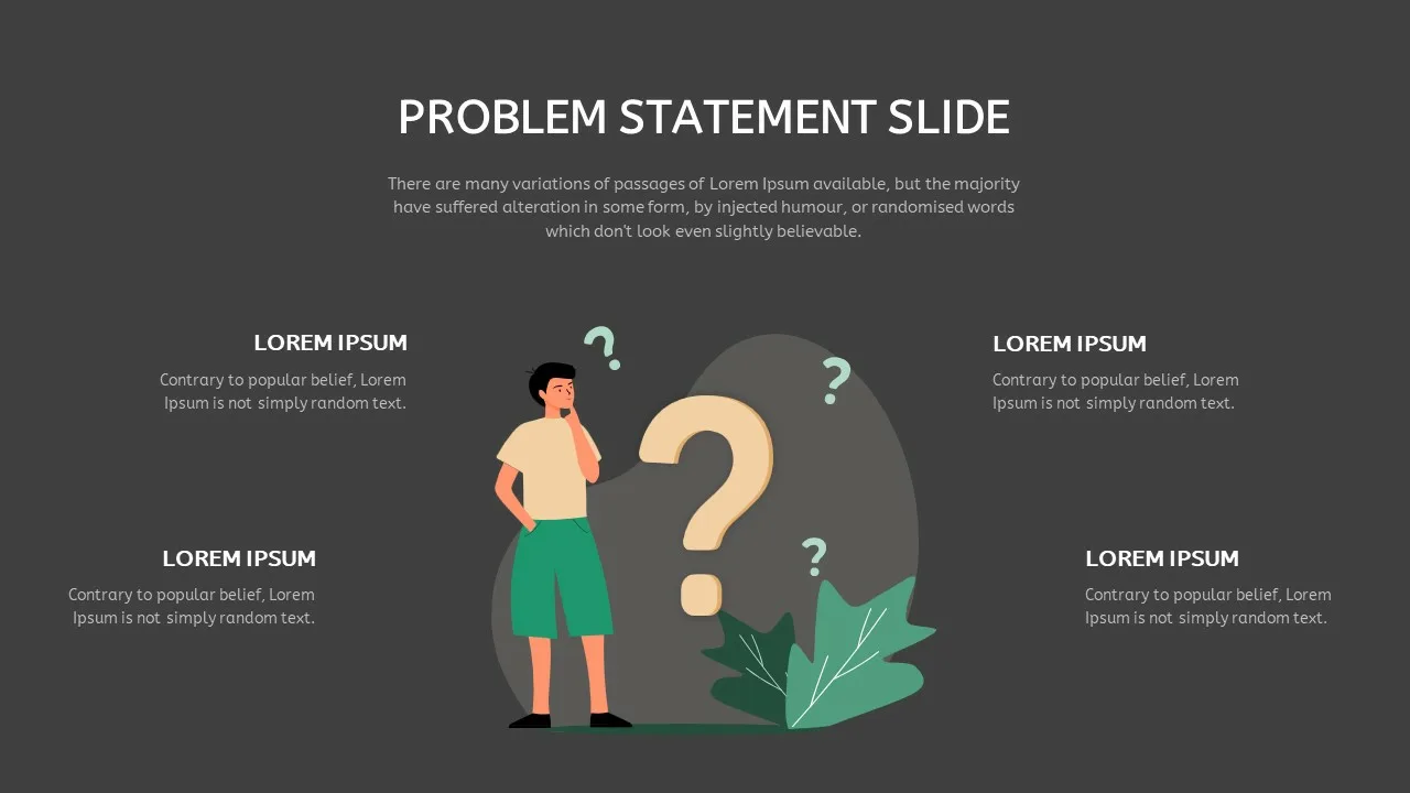 Problem Statement Slides Template