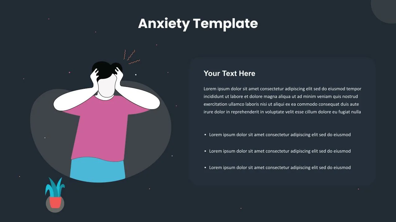 Anxiety Disorder Presentation