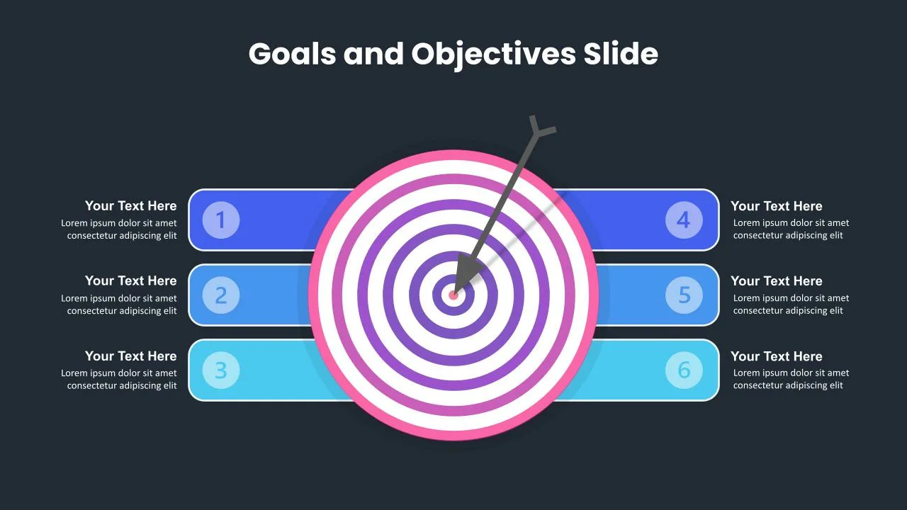 Goals & Objectives PowerPoint Slide