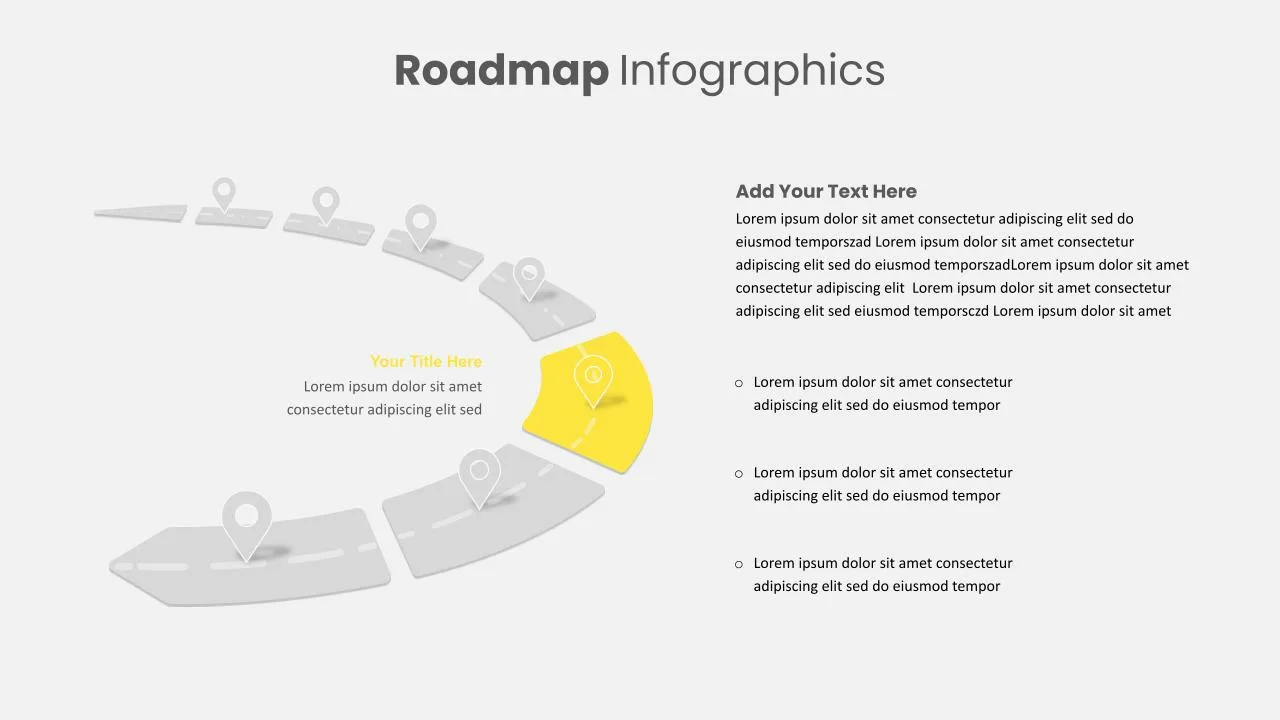 Roadmap Slide Template 7