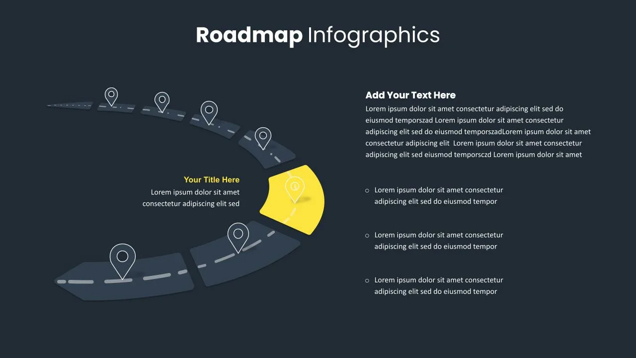 Roadmap Slide Template 8