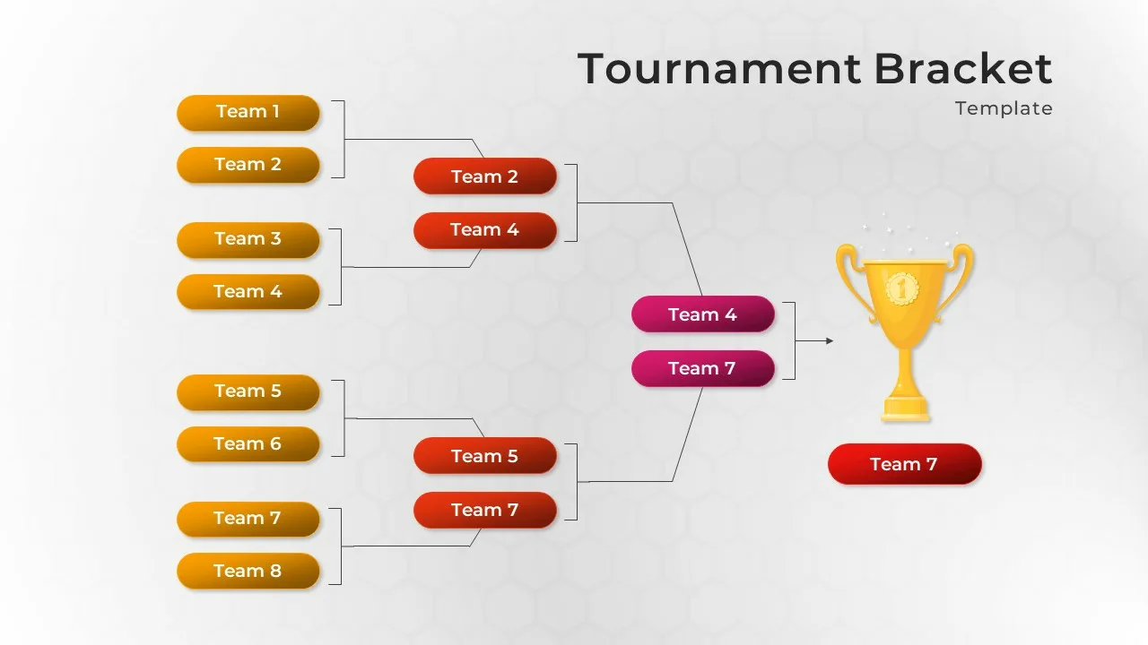 Tournament Chart Template