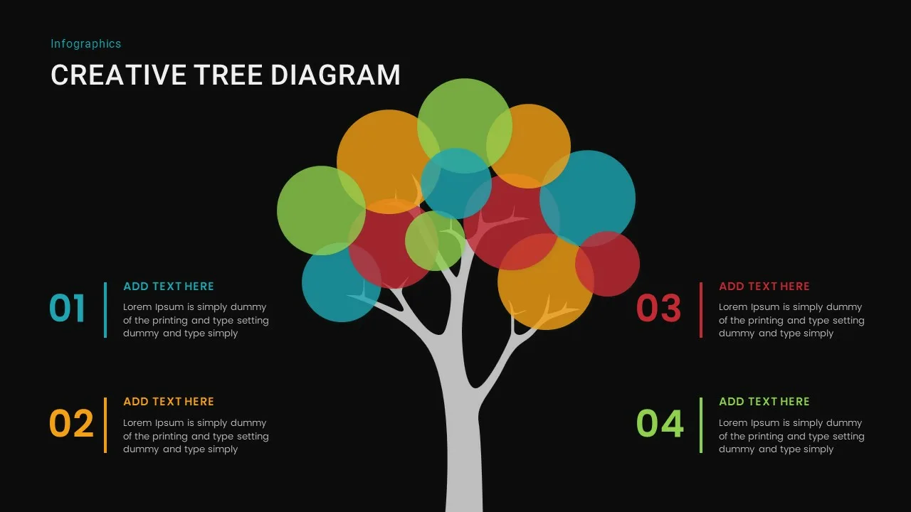 Tree Slide Template