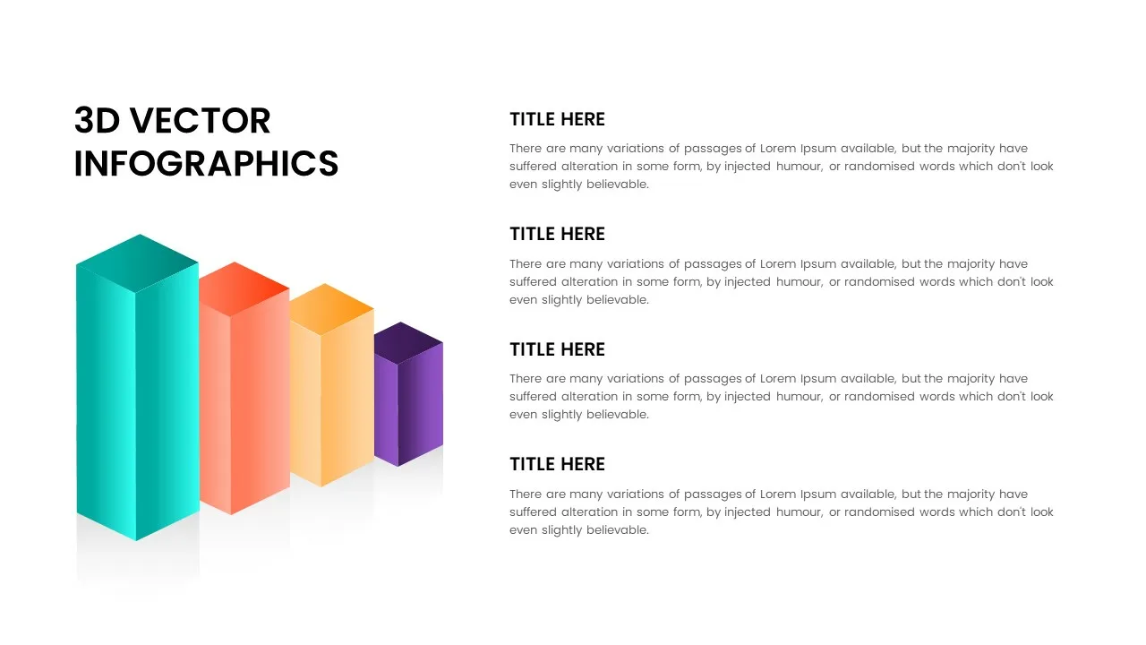 3D Cube Template Powerpoint