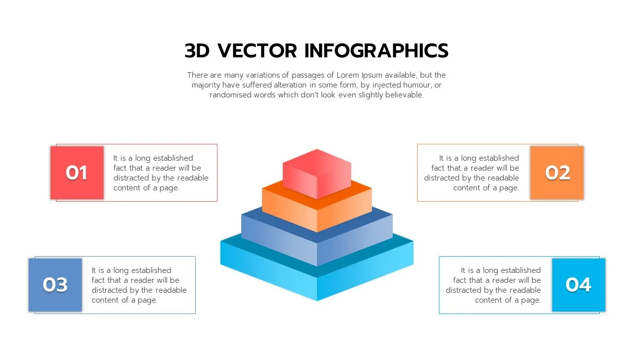 3D Pyramid Presentation Template