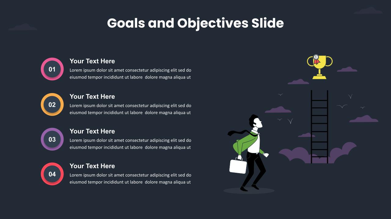 Objectives Slide Template