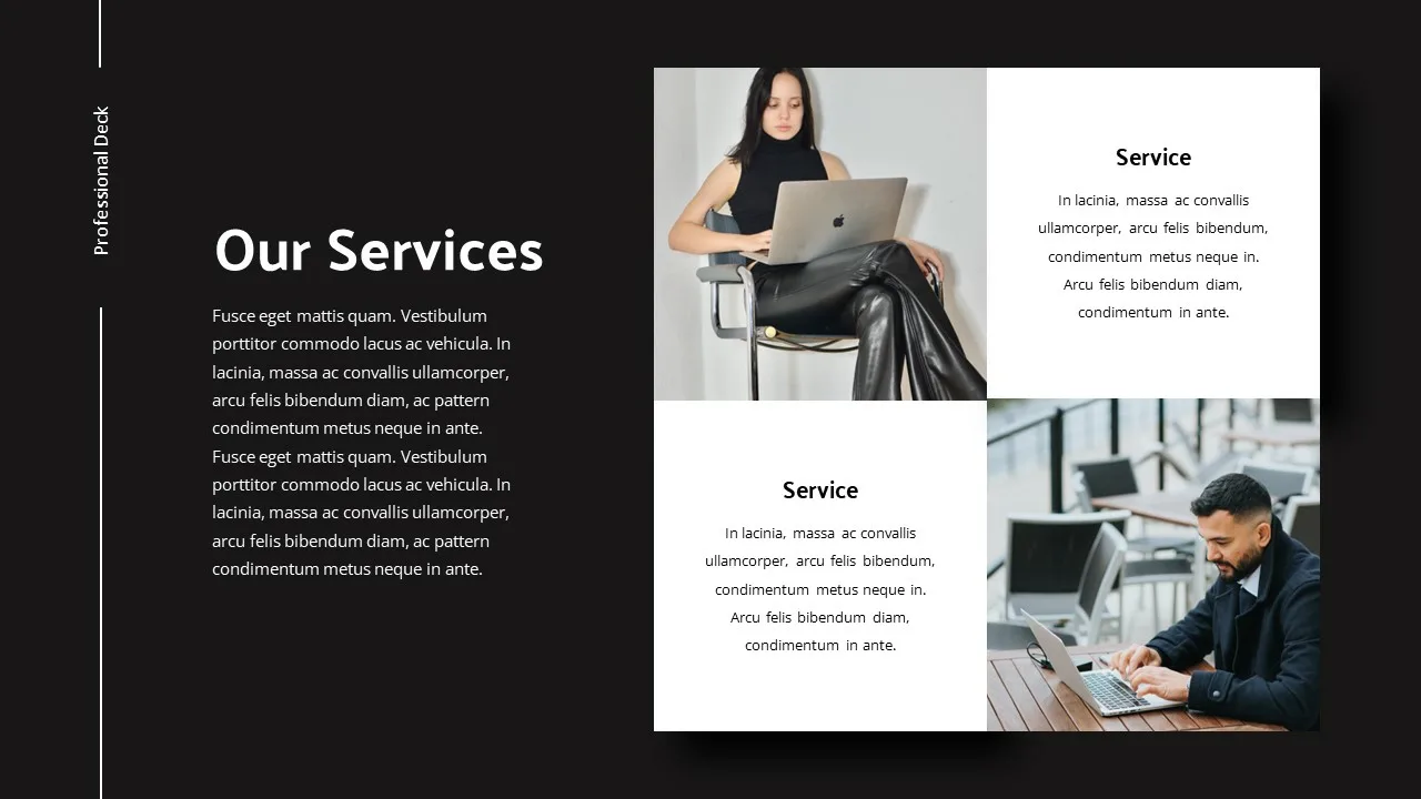 Professional Service Presentation Template