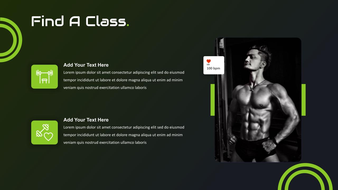 Gym Google Slides Template 1