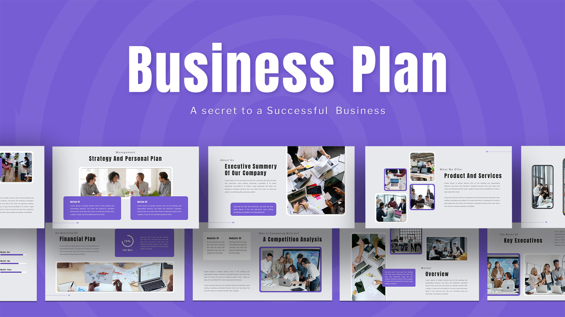 Business Plan Slide Deck