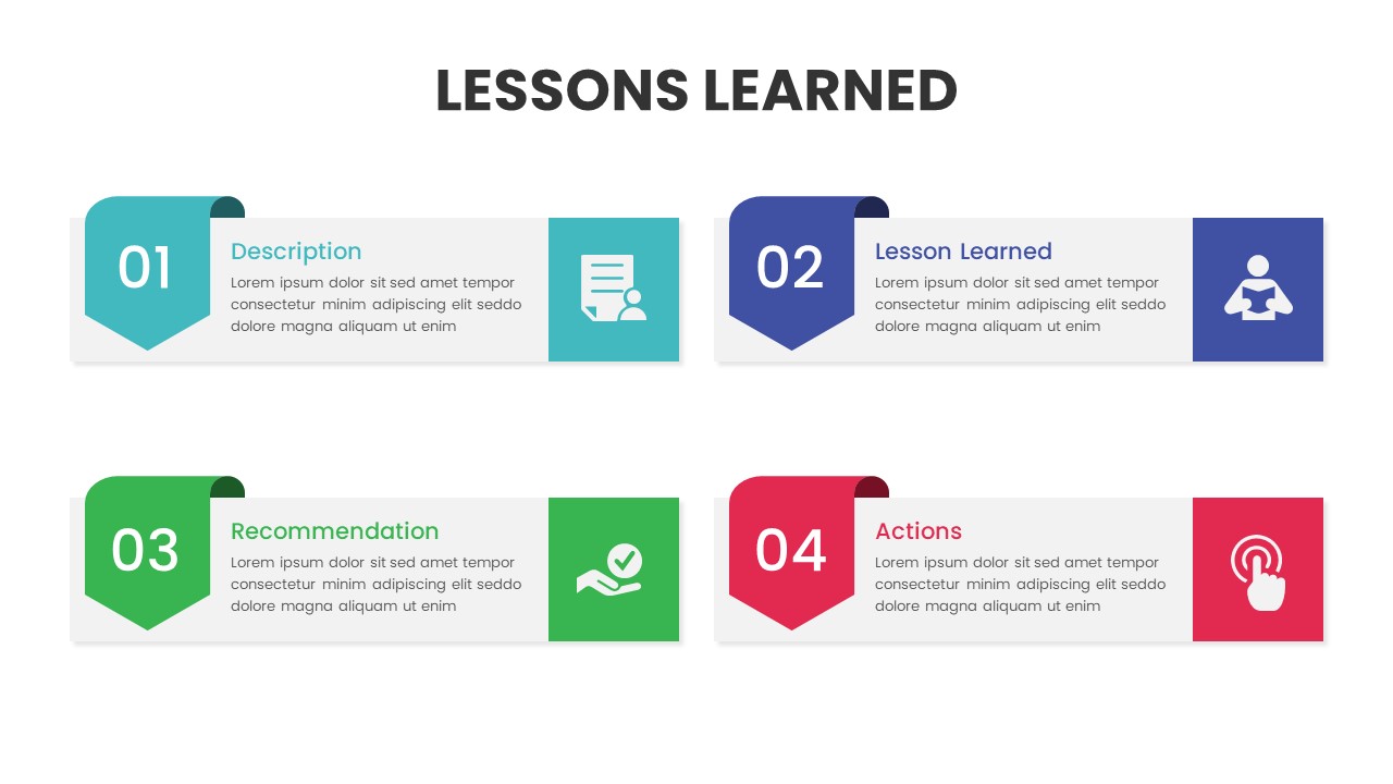 Lessons Learned Slide Template