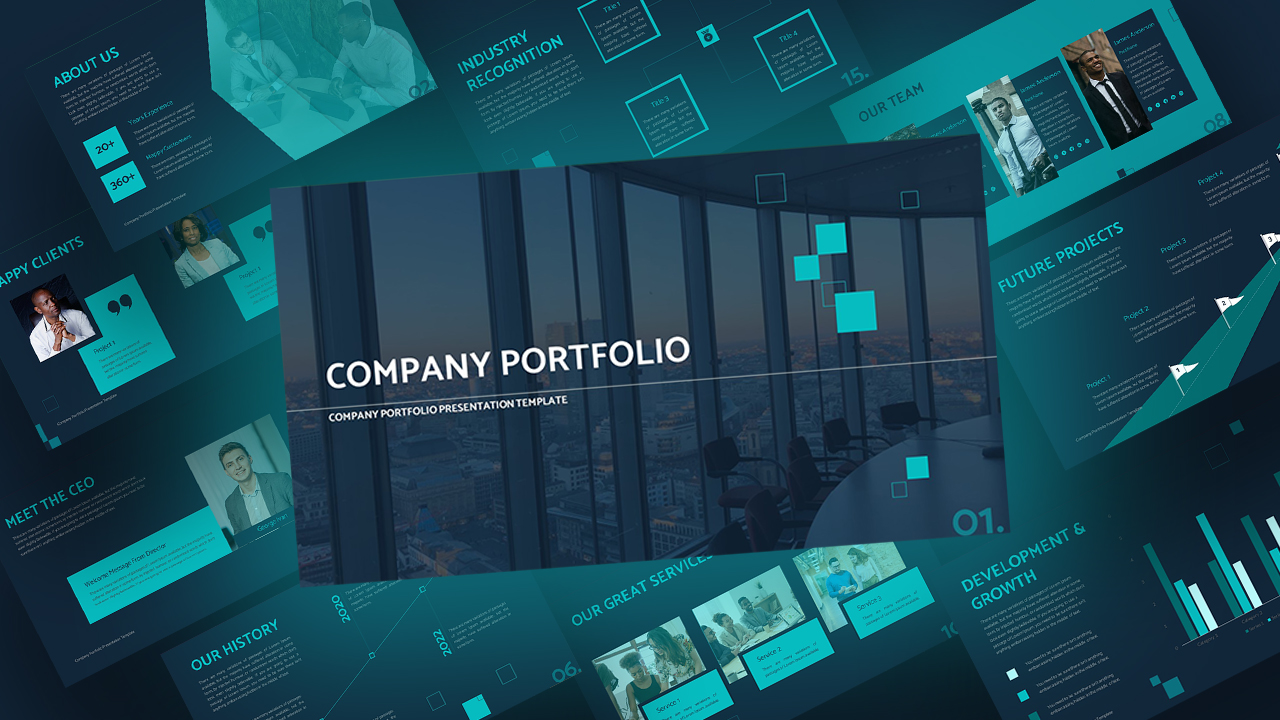 Company Portfolio Presentation Template