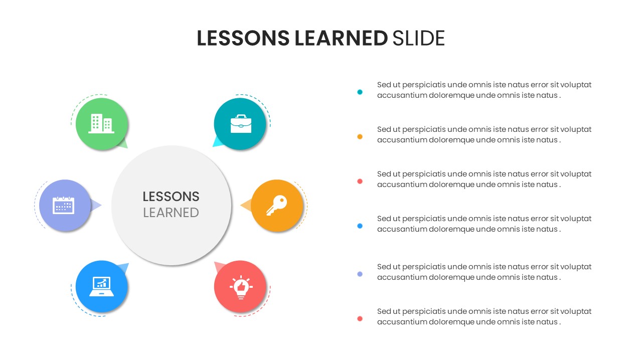 Lessons Learned Slide Template