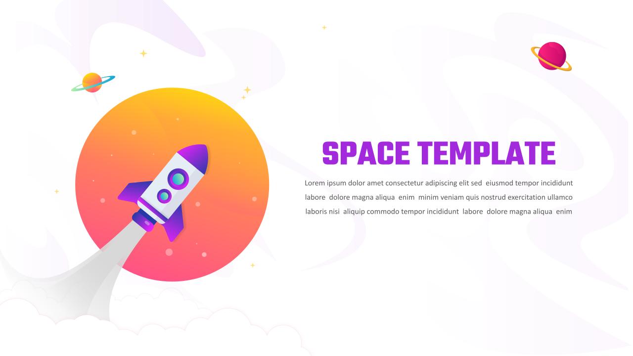 Space Presentation Template 01