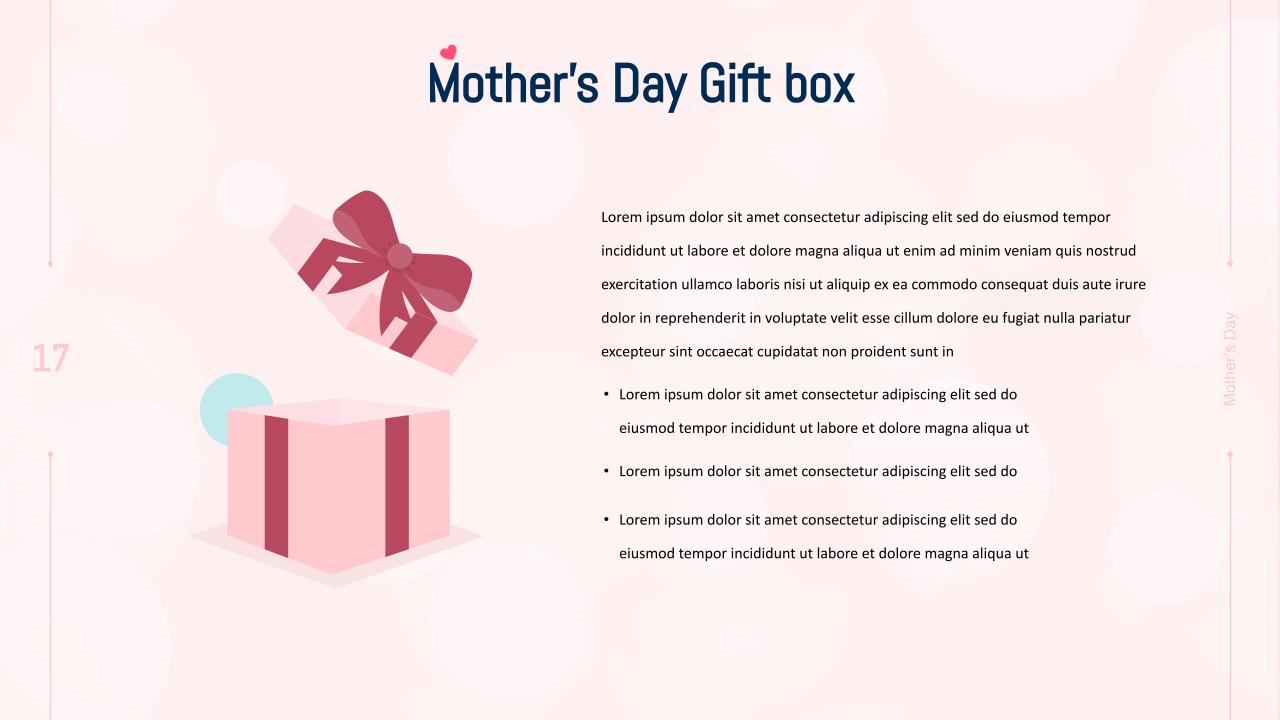 Mothers Day Google Slide 17